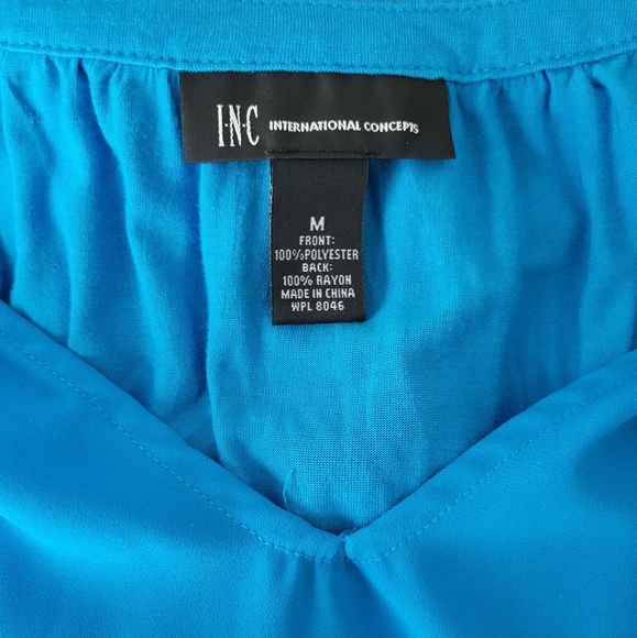 I.N.C International Concepts Metal Clip Keyhold Halter Top - Picture 8 of 9